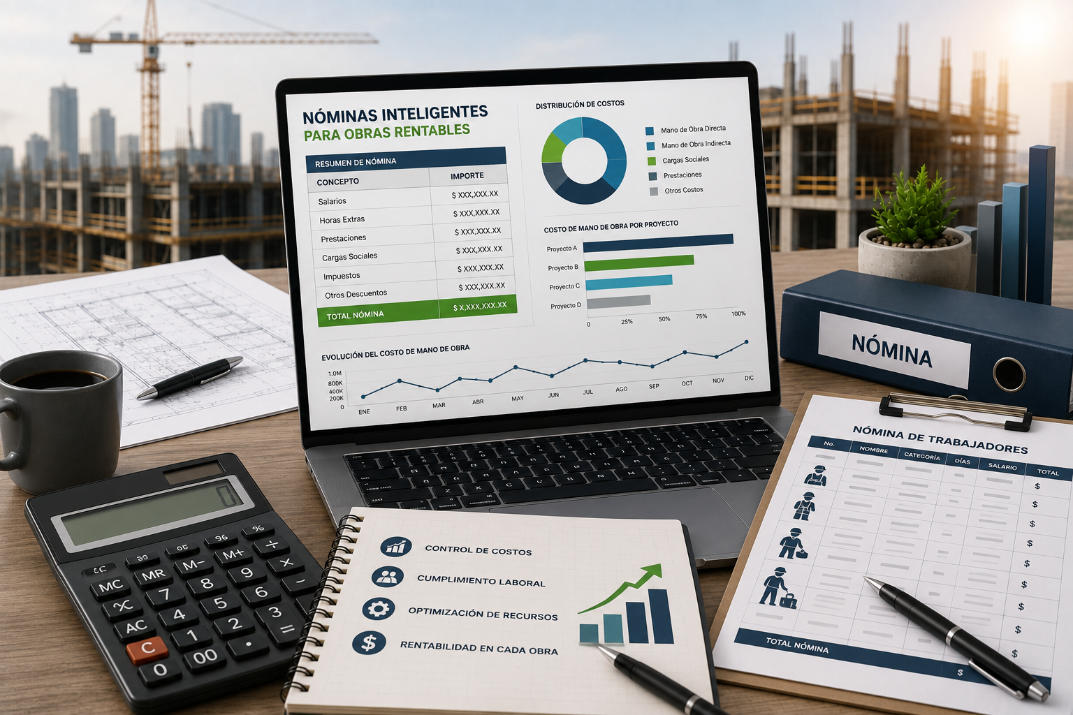 Nóminas Inteligentes para Obras Rentables